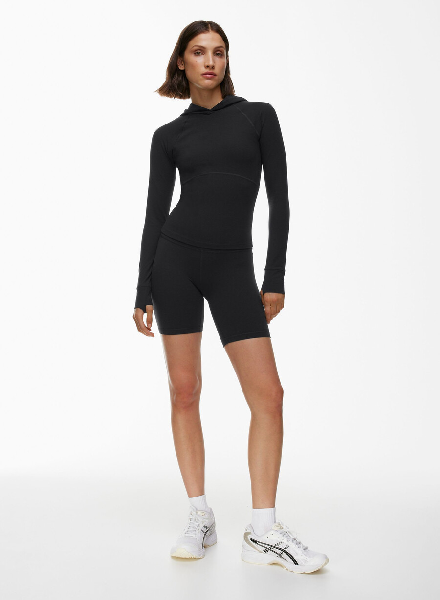 tnabutter cheeky hi-rise 7 short schwarzschwarz spiro
