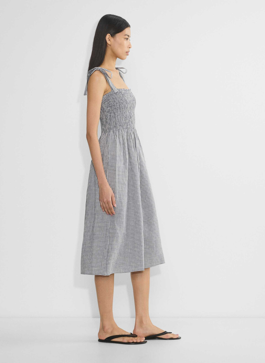 golden hour leinenkleid srphn chk lt bvtg n