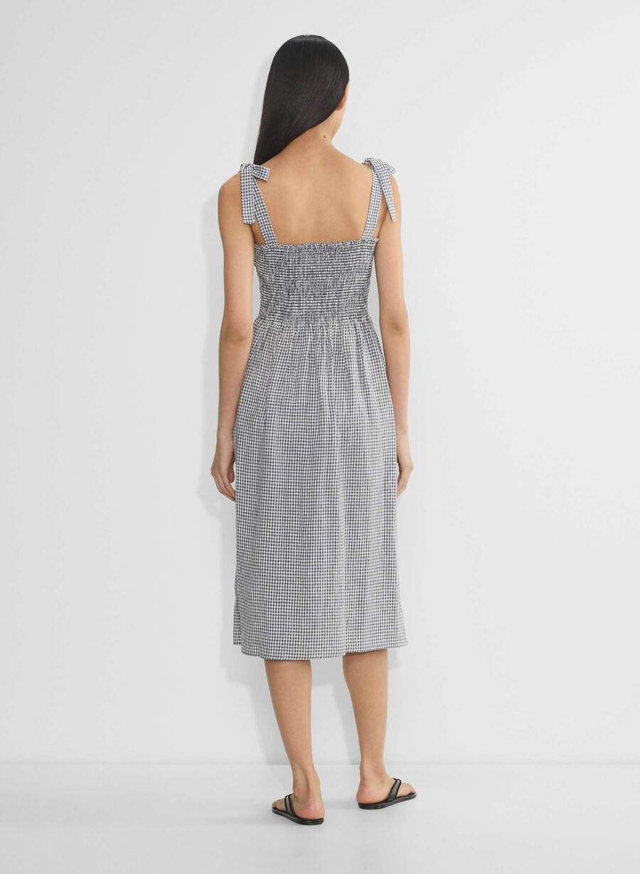 golden hour leinenkleid srphn chk lt bvtg n
