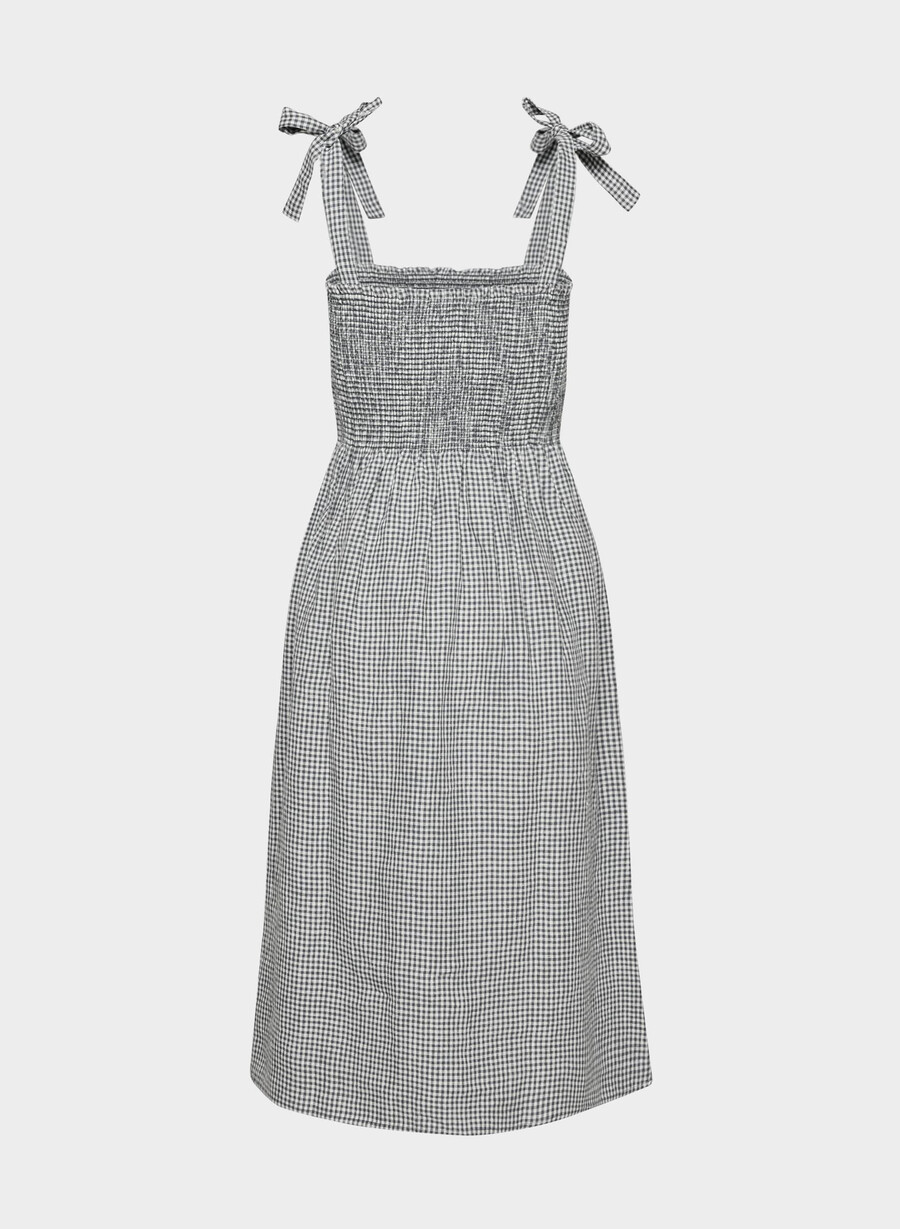 golden hour leinenkleid srphn chk lt bvtg n