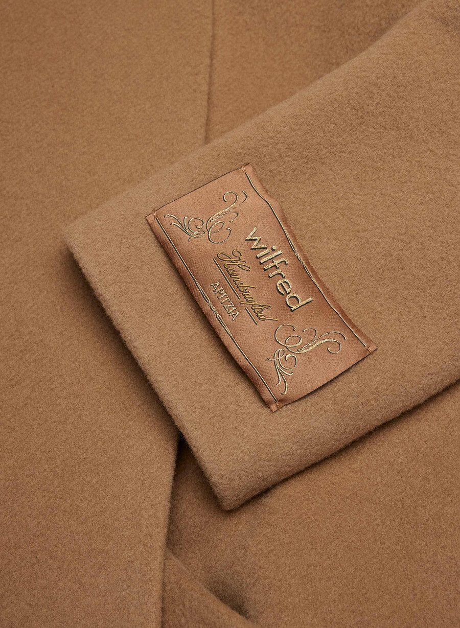der cocoon-langmantel – wolle kaschmir saville