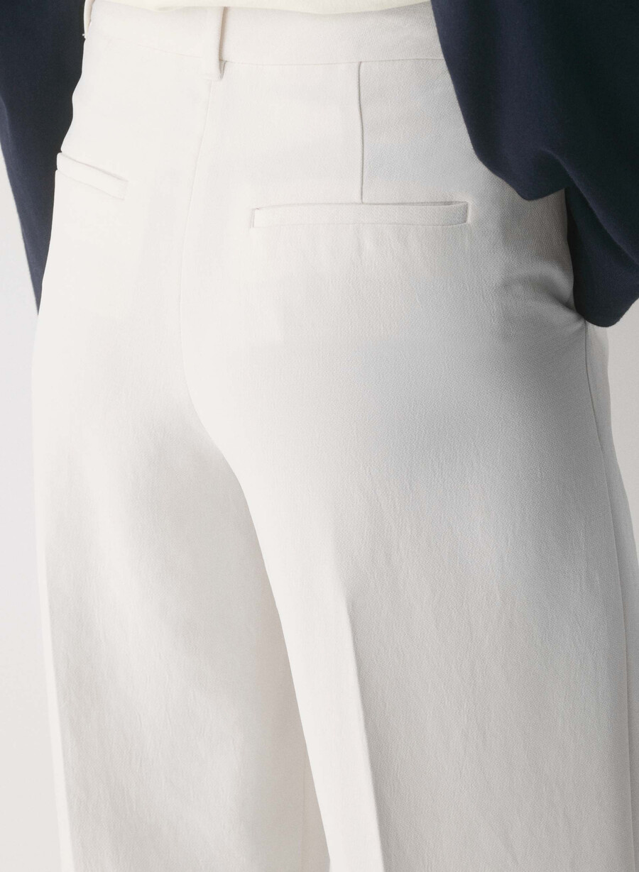 die mühelose hose mit niedrigem bund – crepette light birch