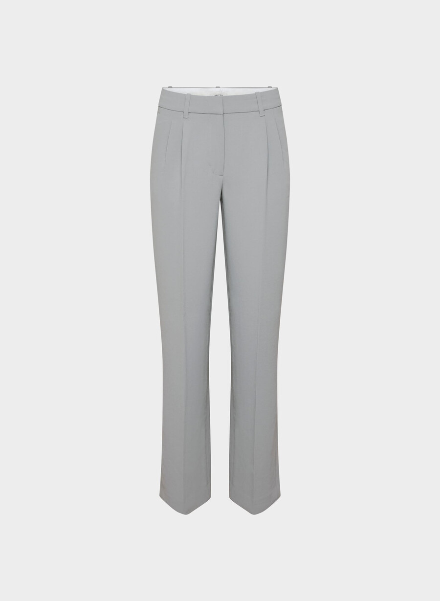 die effortless pant lo-rise – crepette riverstone grey