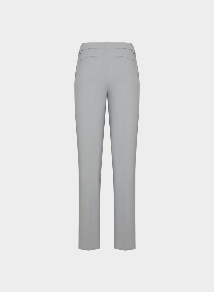 die effortless pant lo-rise – crepette riverstone grey