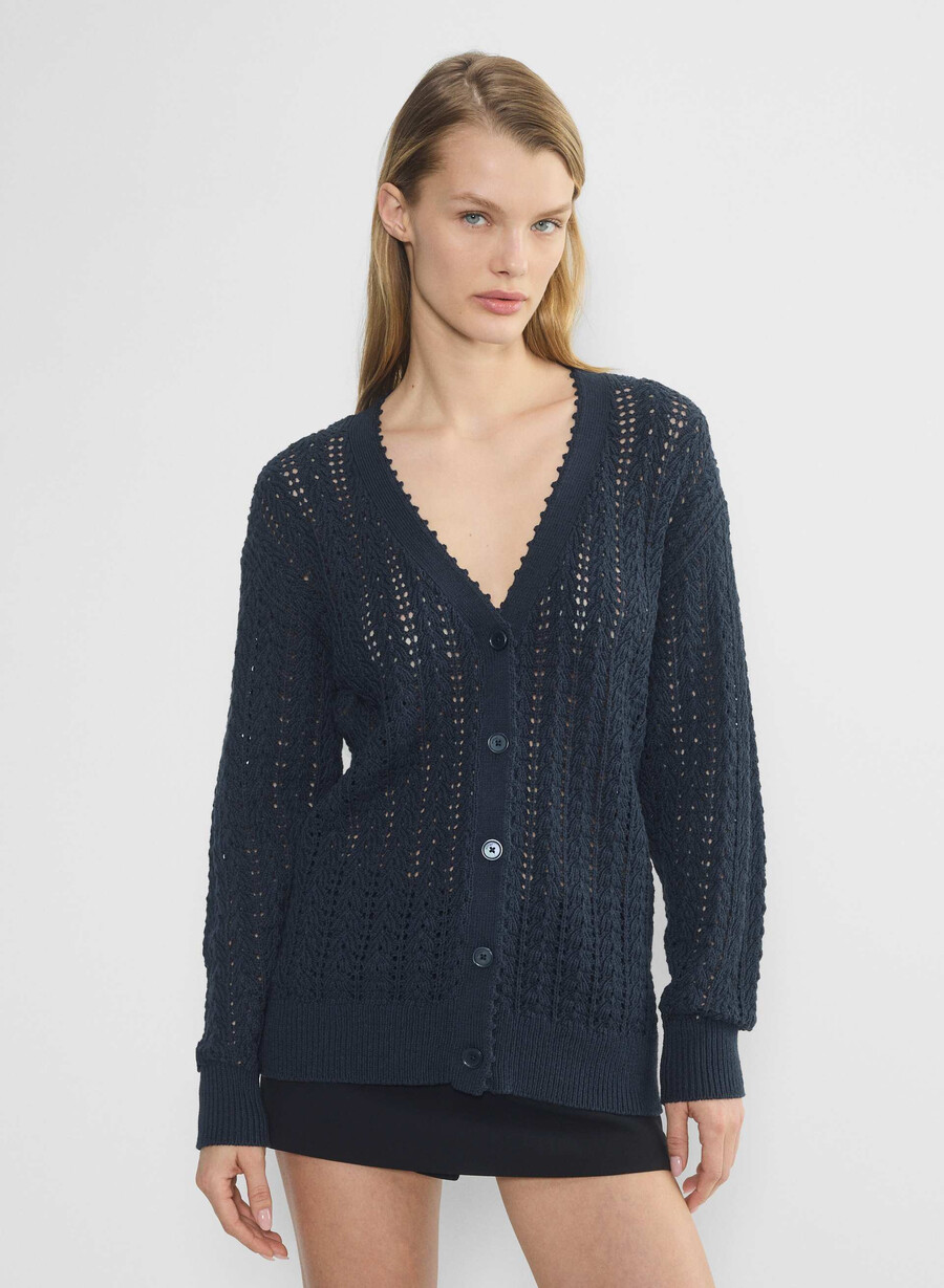 reverence cardigan dunkelblau