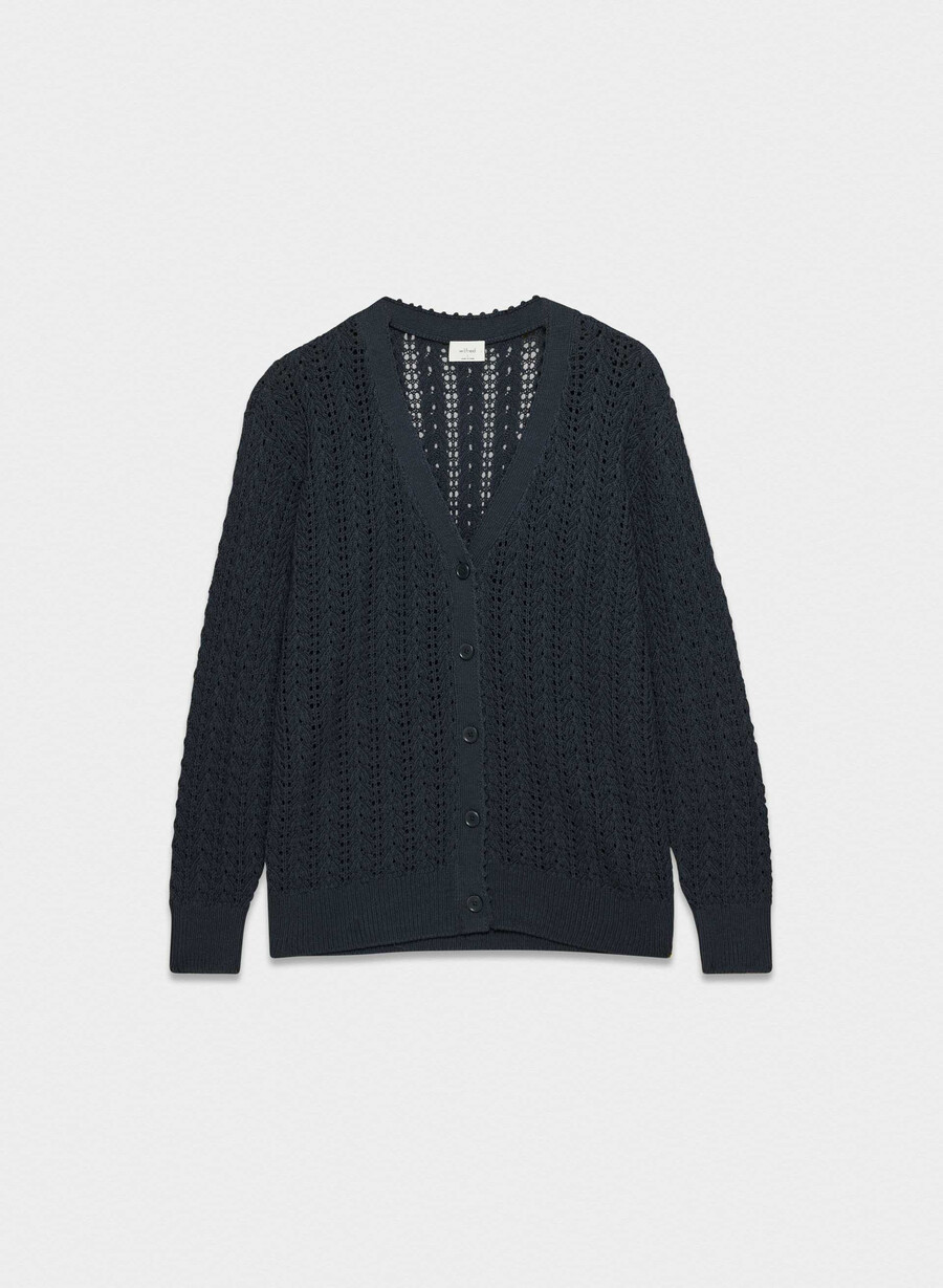 reverence cardigan dunkelblau