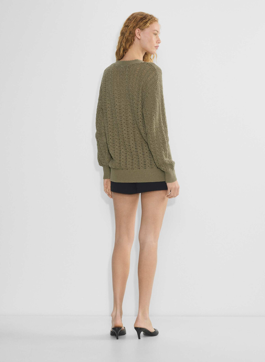 reverence cardigan sundried olive