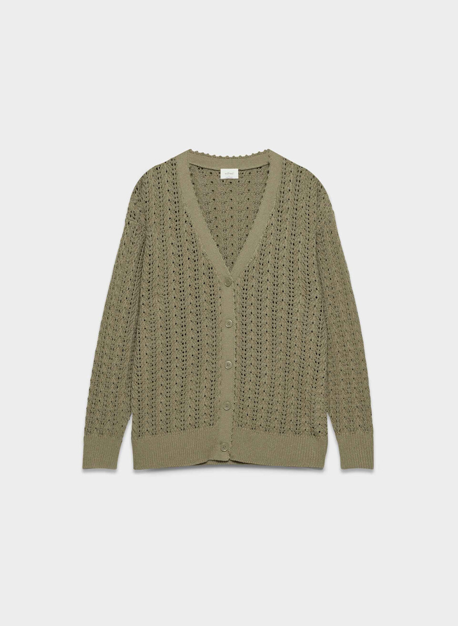 reverence cardigan sundried olive