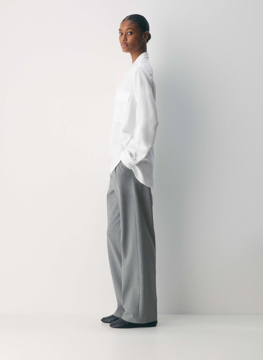 utility-hemd weiss