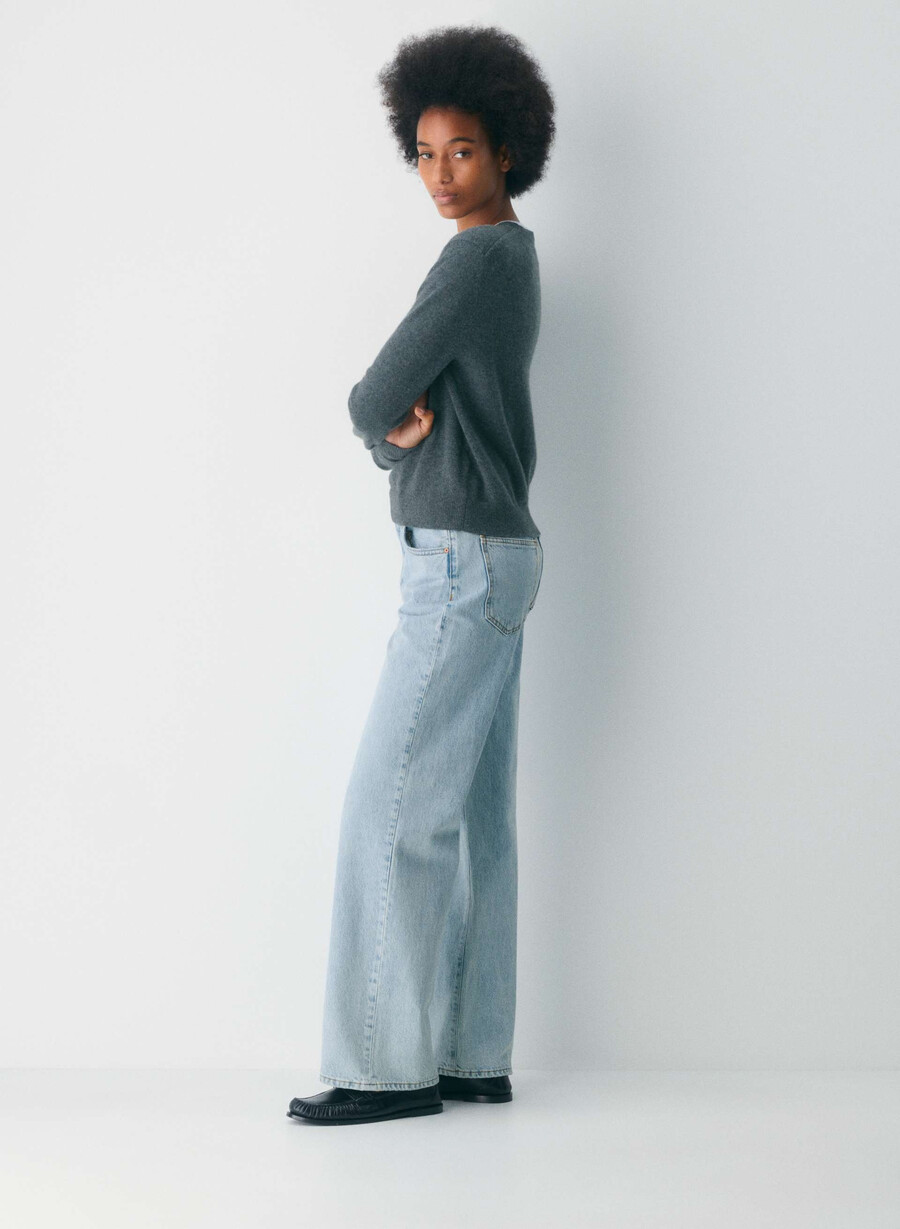 denim forum die farrah hi-rise wide jeans 15 yrs brl thr bleu