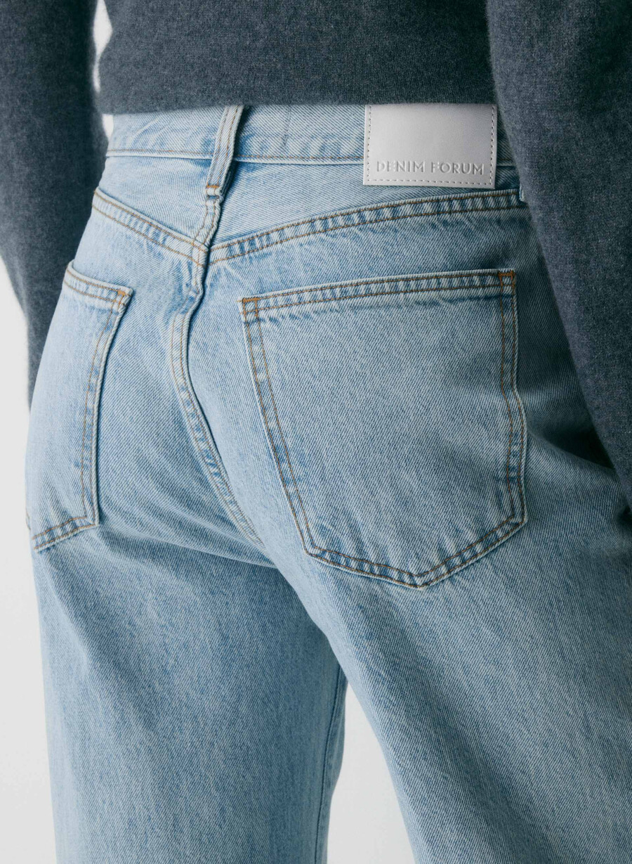 denim forum die farrah hi-rise wide jeans 15 yrs brl thr bleu