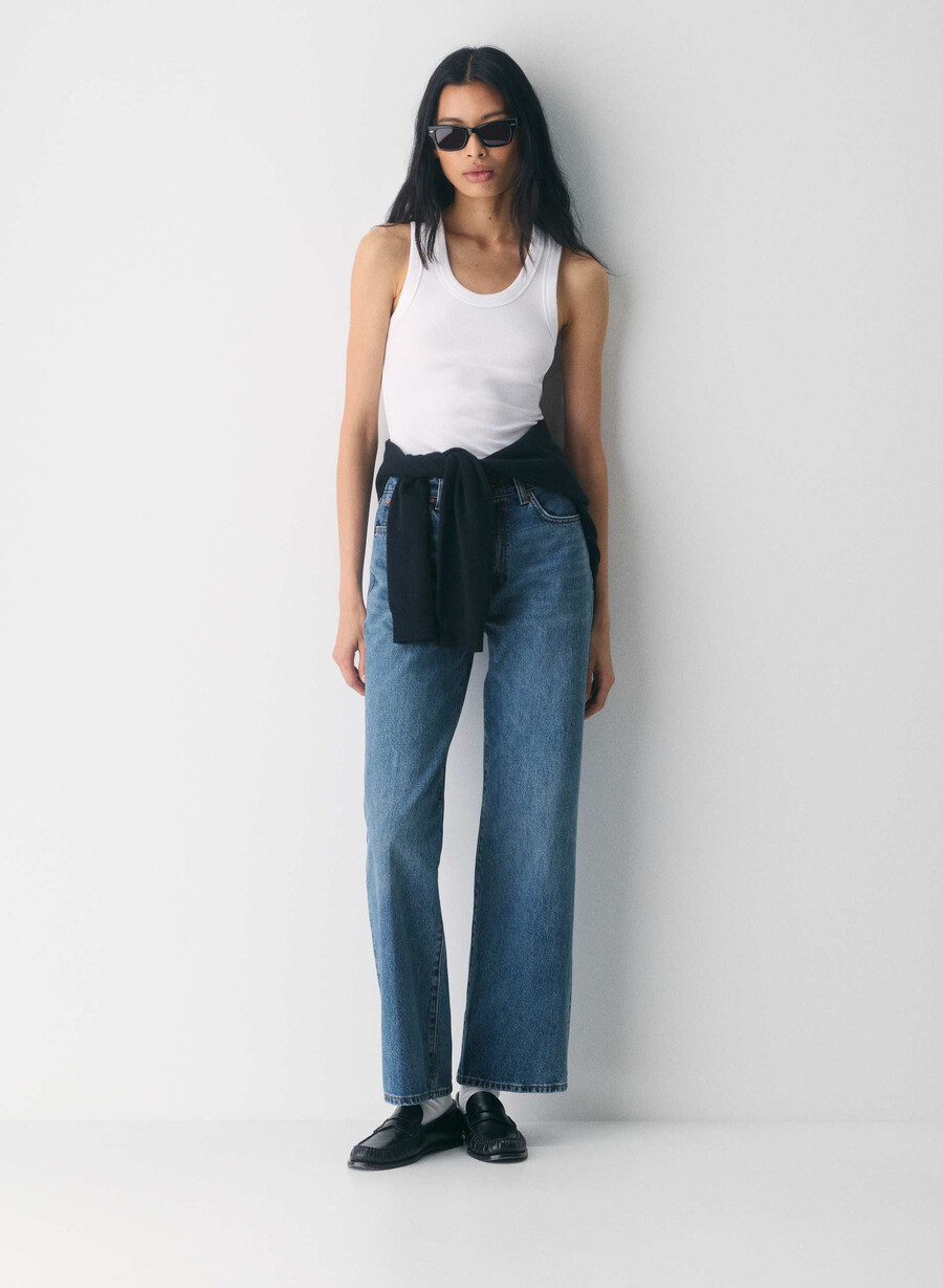 denim forum die farrah hi-rise wide jeans 5 jahre kiss n tell bl