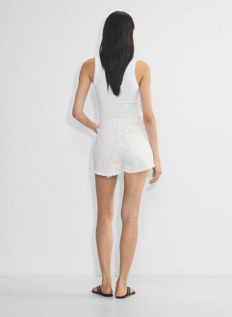 denim forum die ex-freund hi-rise denim-shorts eine kleine notlÜge