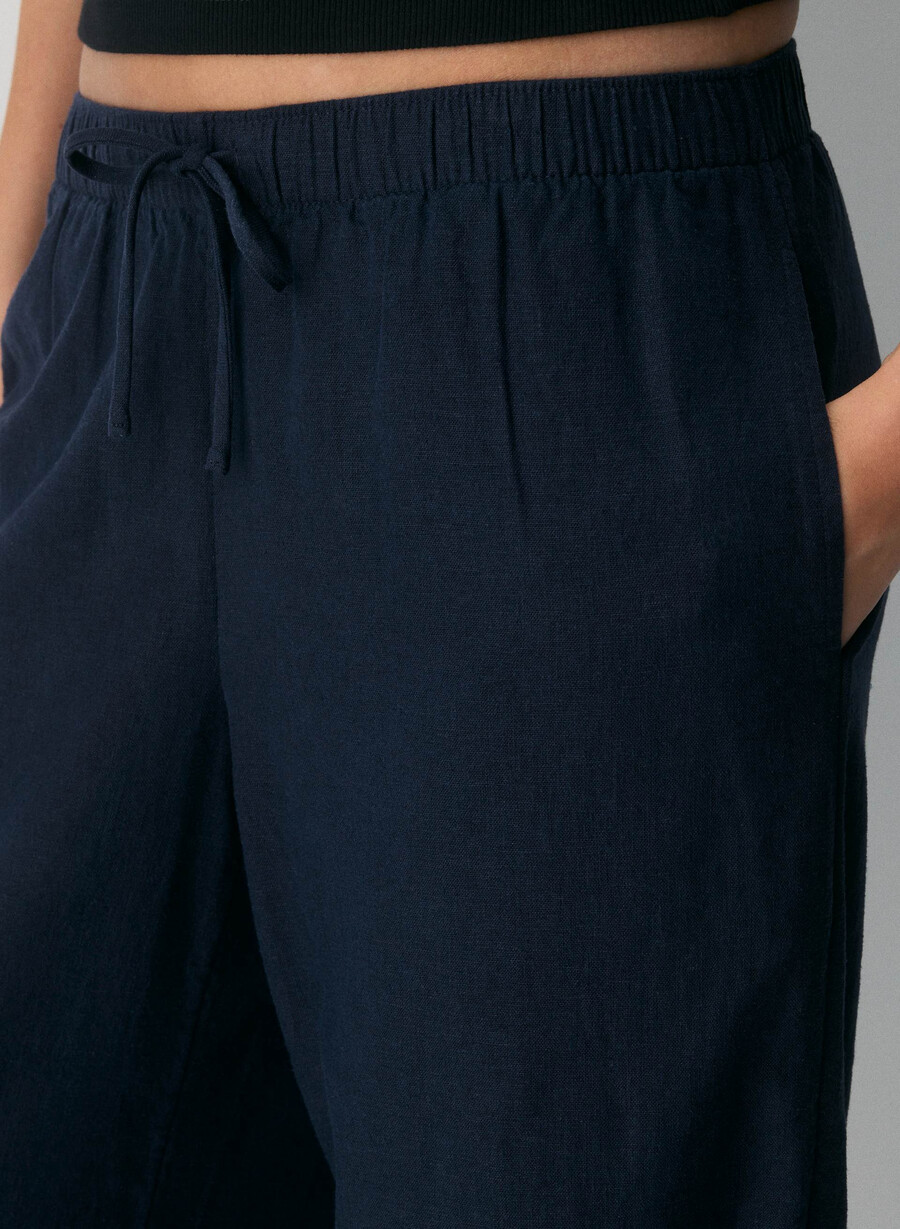 sontag leinenhose weiss