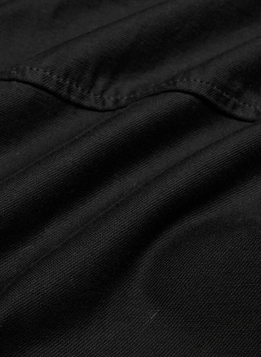 cargohose im vintage-stil schwarz