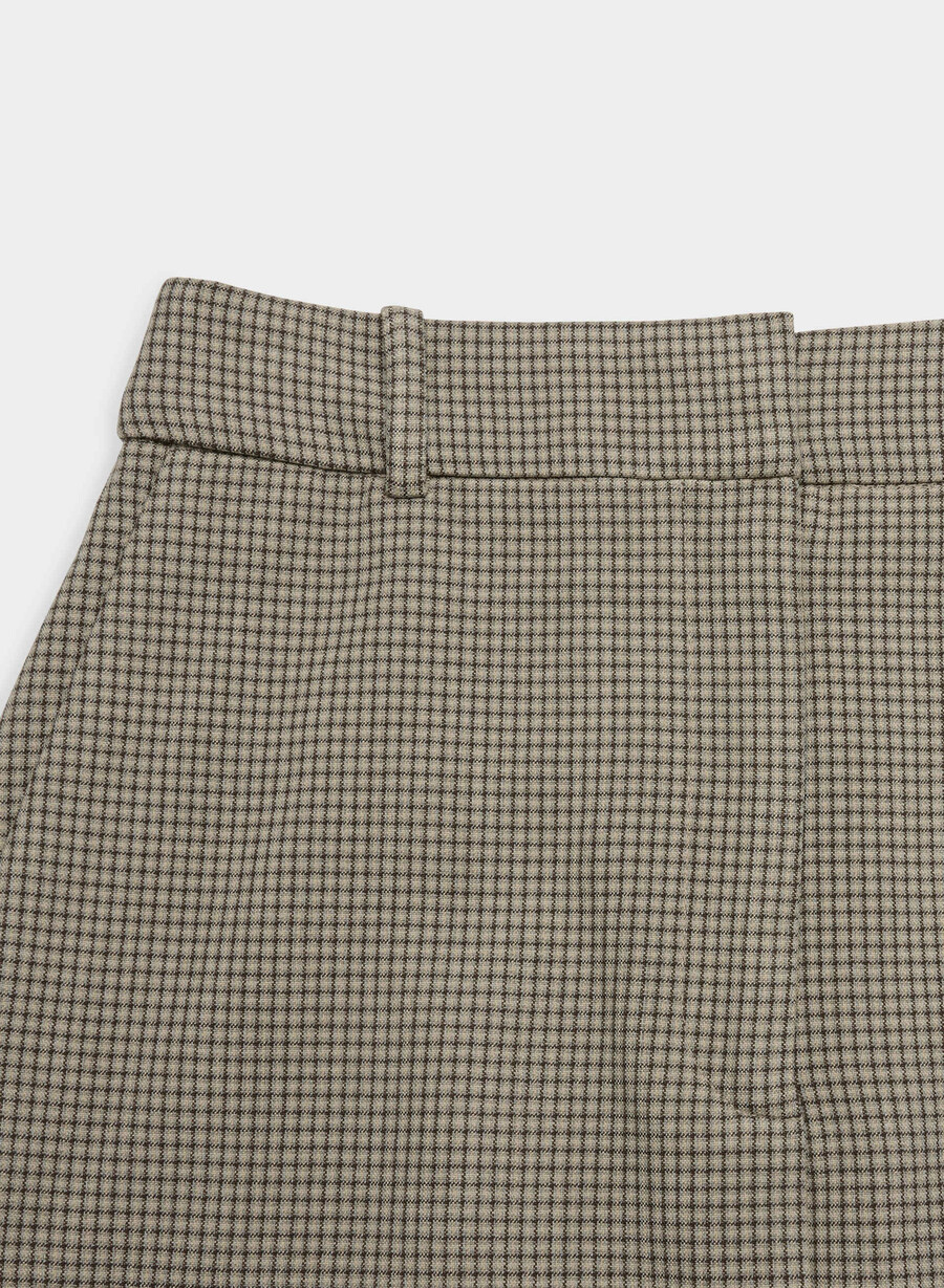 chisel maxi skirt - reessential har check mc brmb