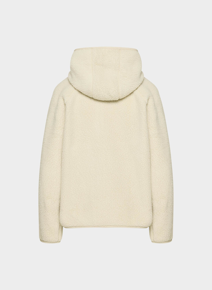 polartec thermal pro raglan-kapuzenpullover mit reißverschluss mullein