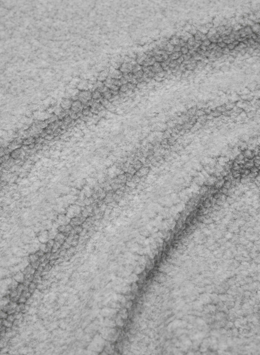 polartec thermal pro raglan-kapuzenpullover mit reißverschluss meliertes sportgrün