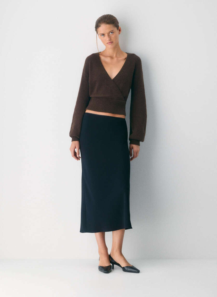 softspoke dear sweater farbe sattes mokkabraun