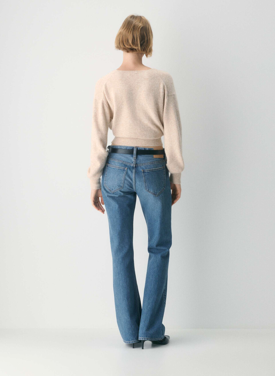 softspoke dear sweater heather light oatmeal