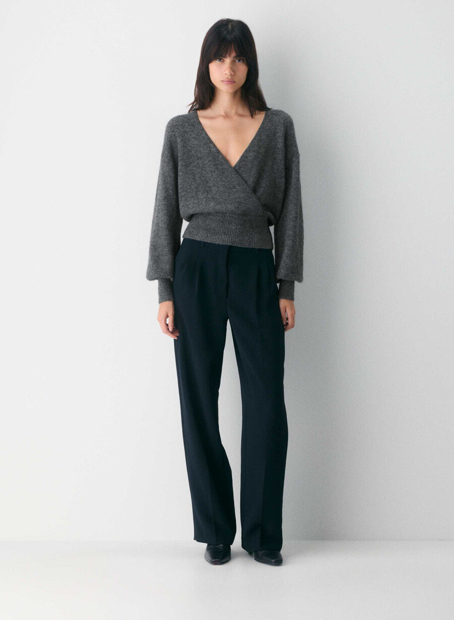 softspoke dear sweater heather nomad taupe