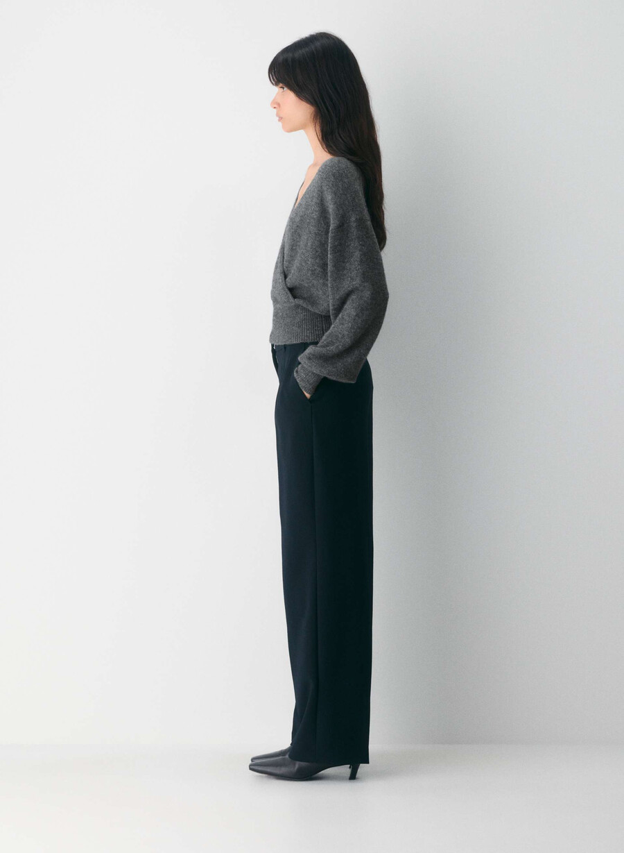 softspoke dear sweater heather nomad taupe
