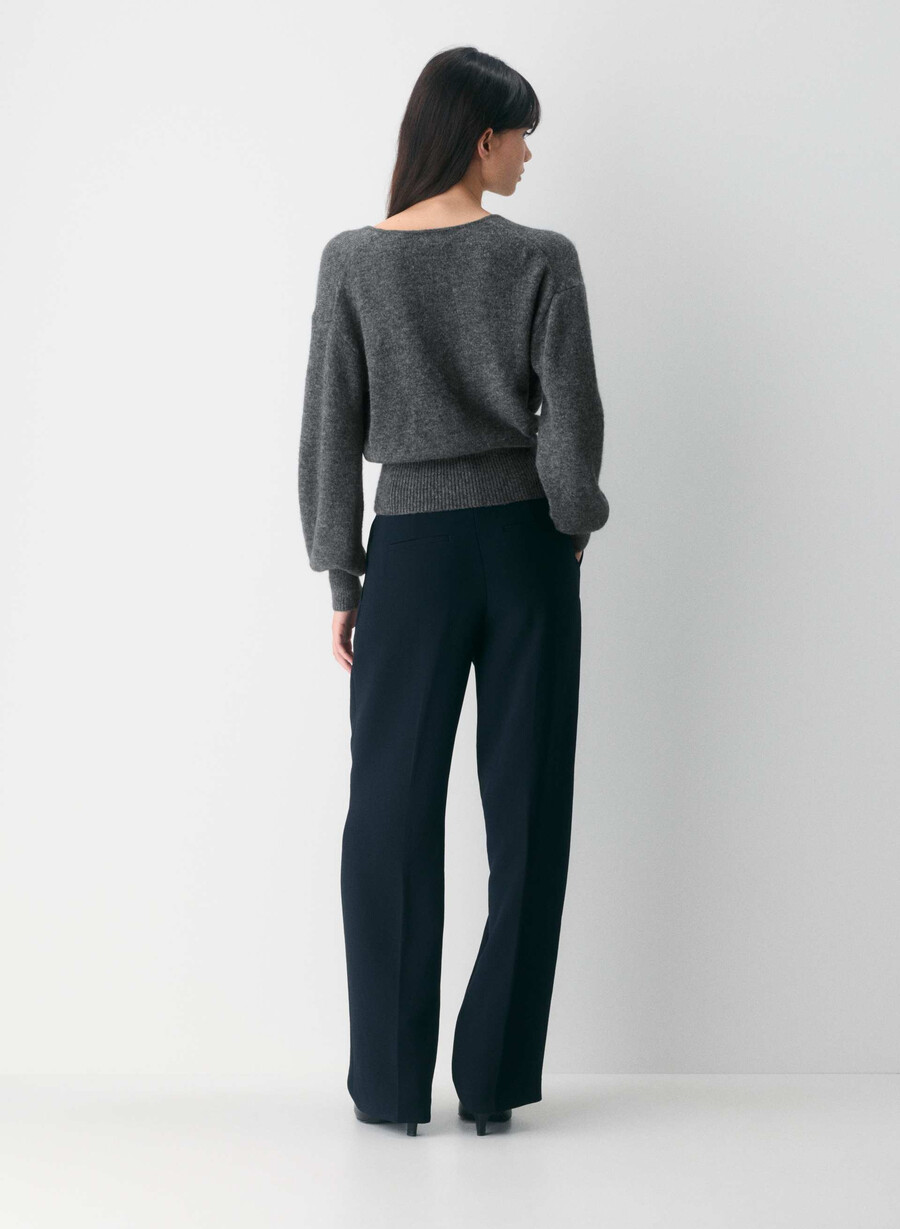 softspoke dear sweater heather nomad taupe