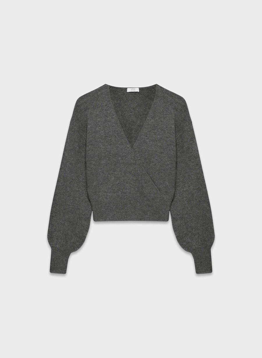 softspoke dear sweater heather nomad taupe