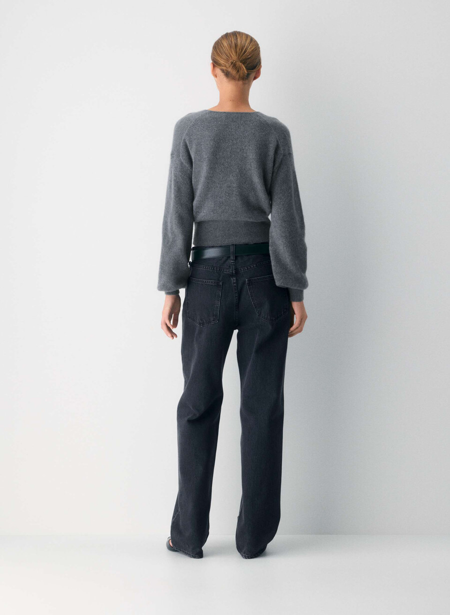 softspoke dear pullover heather dunkelgrau