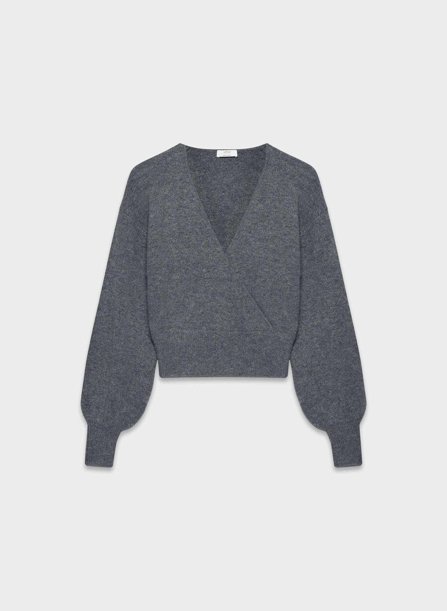 softspoke dear pullover heather dunkelgrau