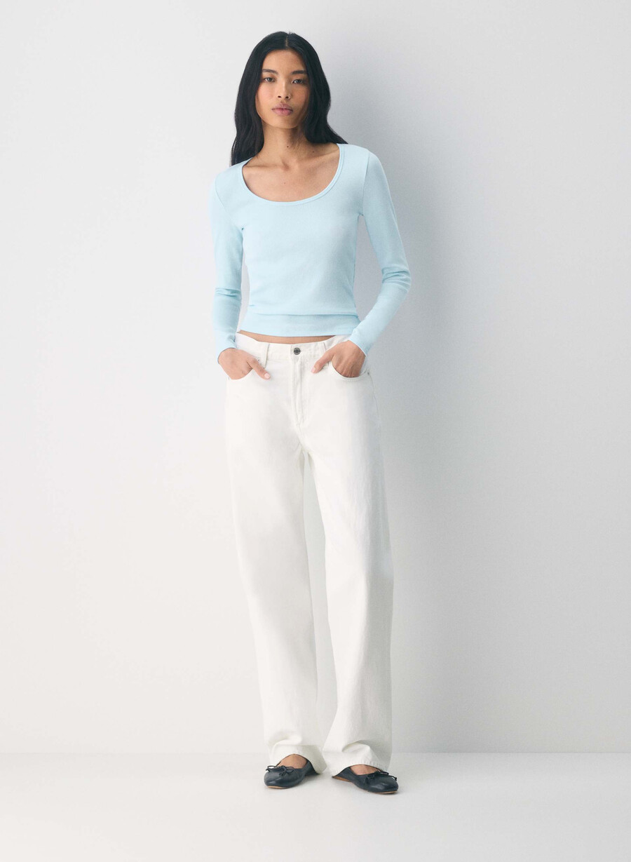 homestretch rib equalizer langarmshirt villa blau