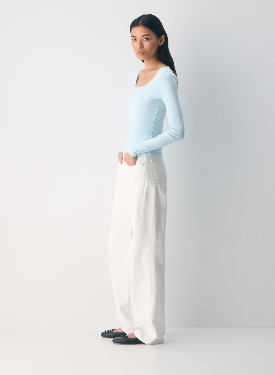 homestretch rib equalizer langarmshirt villa blau