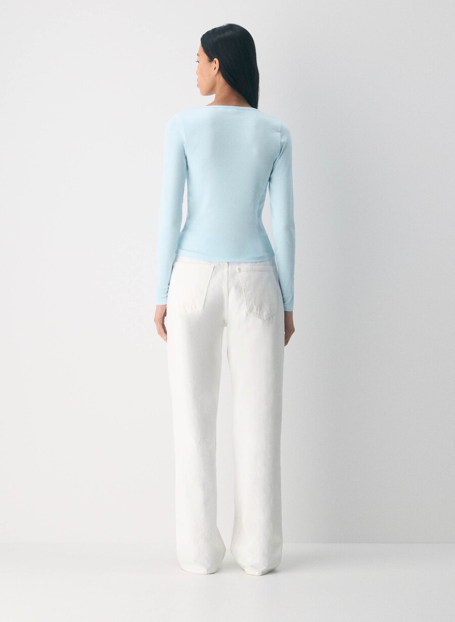 homestretch rib equalizer langarmshirt villa blau
