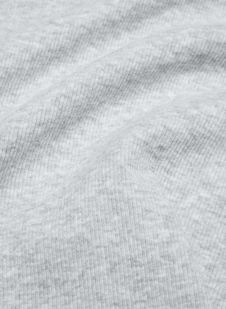 homestretch rib equalizer langarmshirt heather chrome