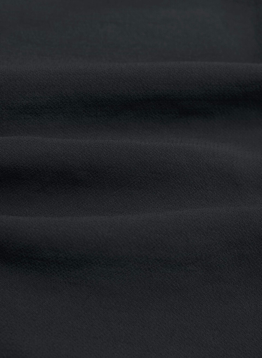 die effortless pant weite - crepette schwarz