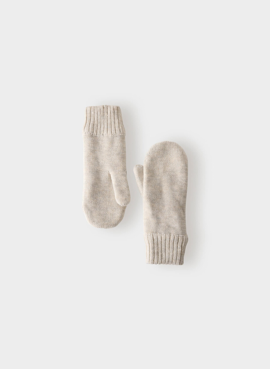bundle mitten heather light oatmeal
