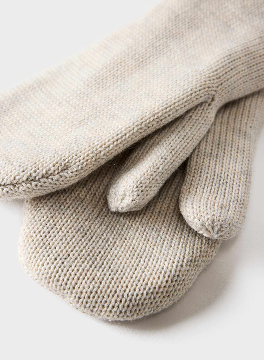 bundle mitten heather light oatmeal