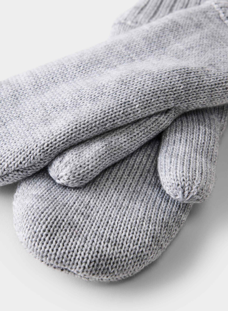 bundle mitten heather chrome