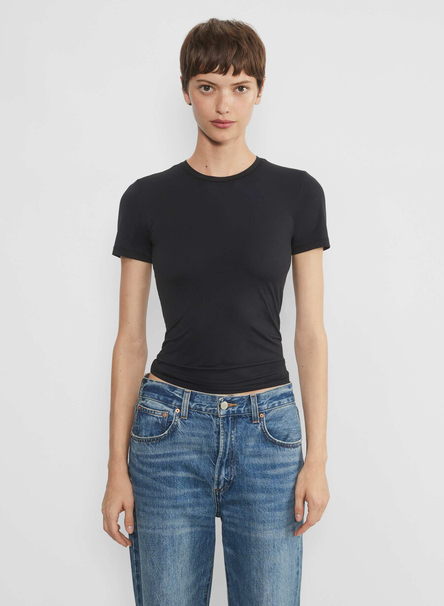 retouch emmer t-shirt schwarz