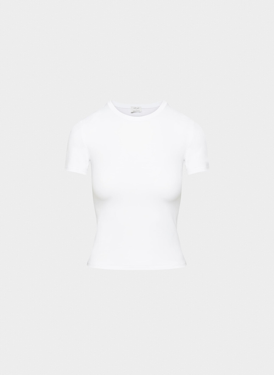 retouch emmer t-shirt strahlend weiß