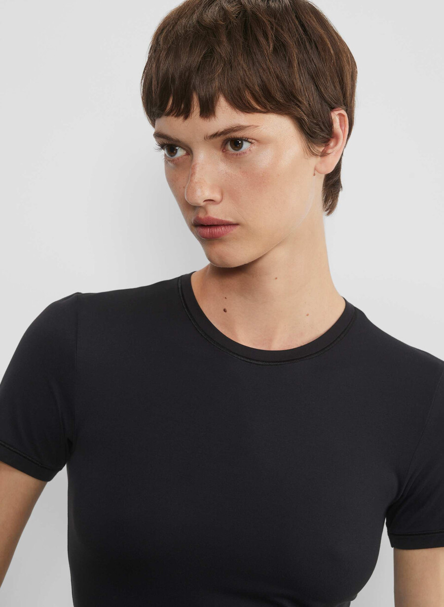 retouch emmer t-shirt silber-salbei-grÜn