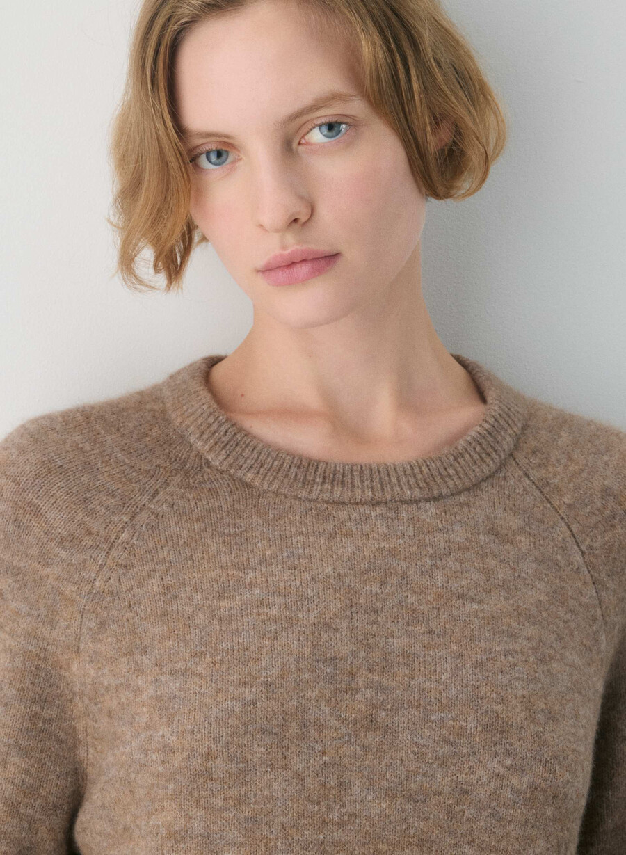 sonder pullover heather nomad taupe