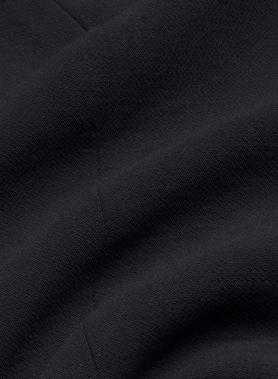 vito weste - crepette schwarz