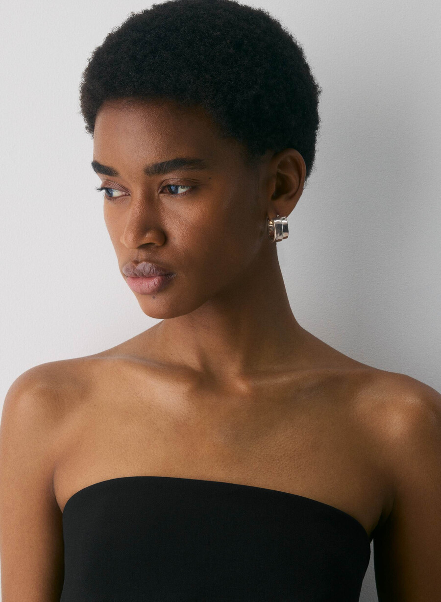 element tube top - reessential black