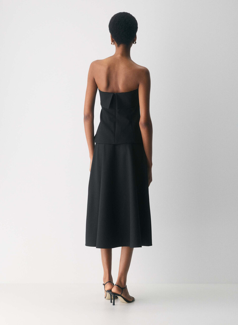 element tube top - reessential black