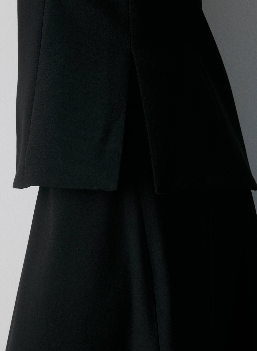 element tube top - reessential black