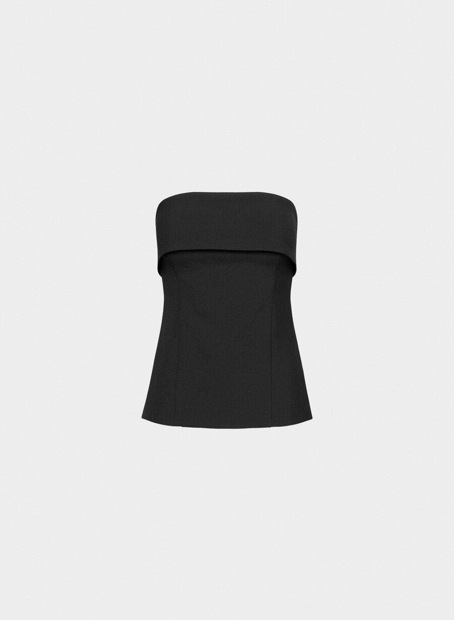element tube top - reessential black