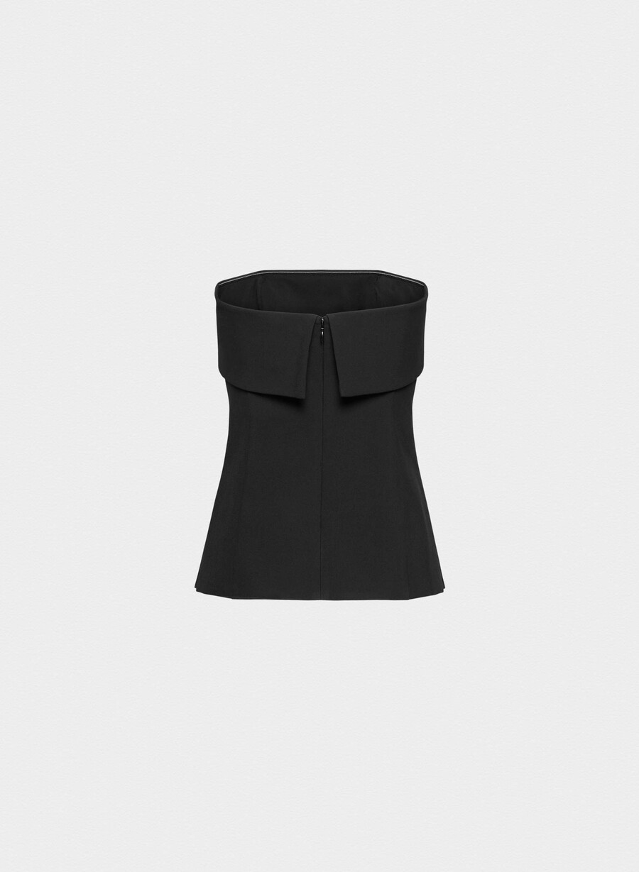 element tube top - reessential black