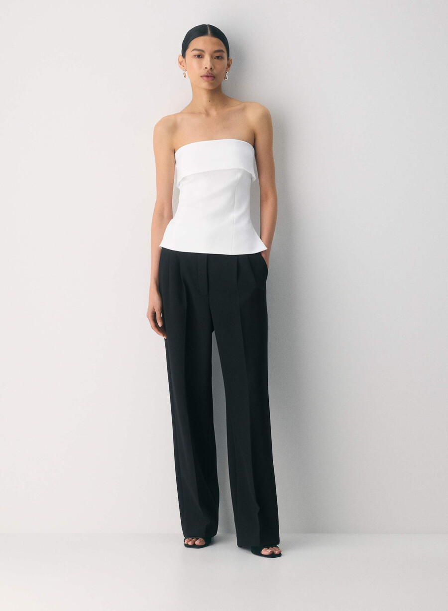 element tube top - reessential white