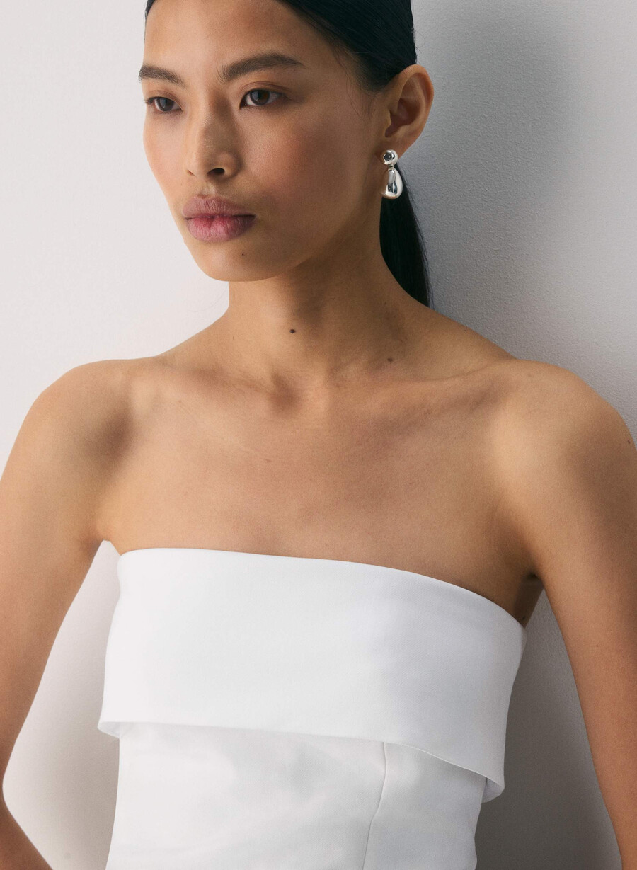 element tube top - reessential white